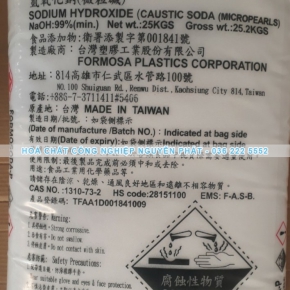 Caustic soda micropearls xút hạt taiwan 99.8% formosa