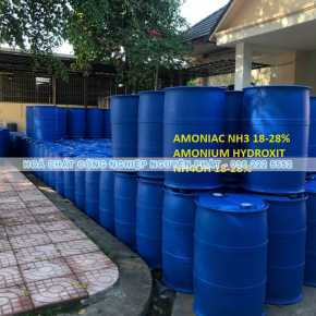 Amoniac (NH3) lỏng  -  dung dịch Amonium Hydroxide NH4OH –  18 - 28%