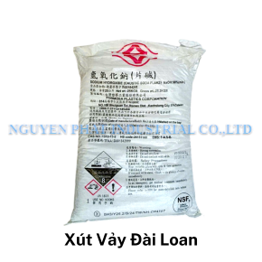 XÚT VẢY ĐÀI LOAN – NaOH 99% CHẤT LƯỢNG CAO  