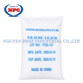 Sodium Metabisulphite  | Na2S2O5 97% china | Bán Natri Metabisulfit