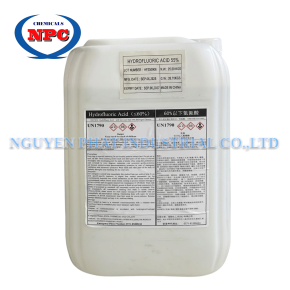 Axit Hydrofluoric HF 55% China | Bán Axit HF 55%