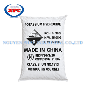 Potassium Hydroxide 90% Trung Quốc | Bán KOH 90% China