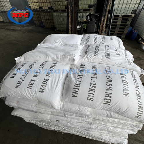 Muối Lạnh 99.5%, NH4Cl 99.5%, ammonium chloride, amoni clorua, muối lạnh công nghiệp, phân bón Nh4cl