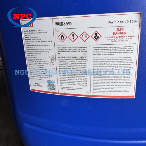 Acid Formic 85 | Axit Formic Hãng Luxi China