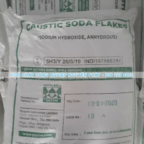 Caustic soda flakes 99%