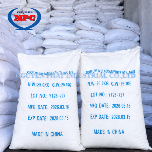 Sodium Metabisulphite  | Na2S2O5 97% china | Bán Natri Metabisulfit