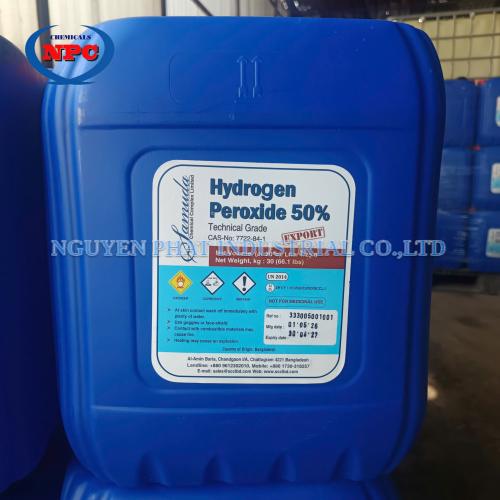 Hydrogen Peroxide 50% Samuda | H2O2 50% Samuda | Bán Oxy Già Bangladesh