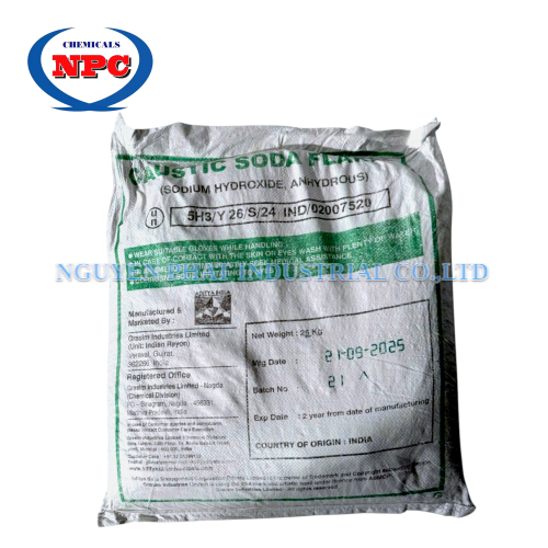 Caustic Soda Flakes | Xút vảy Grasim ấn độ | NaOH India | Bán xút vảy India