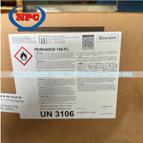 Perkadox 14S-FL (Nouryon) | Chất nối mạch | BIPB | DCP không mùi