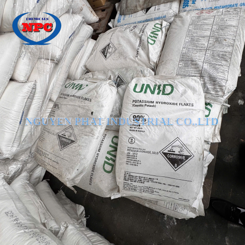 Potassium Hydroxide Flake 90% | KOH | Bán Kali Hydroxit Hàn Quốc