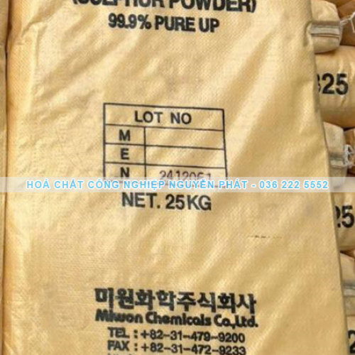 Lưu huỳnh bột - Sulfur Powder - MIDAS SP-325  (99.9%)