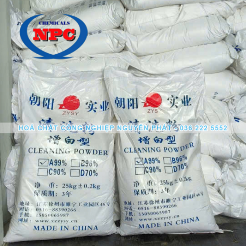 Bột tẩy nhựa PET | Cleaning Powder | Bột tẩy dầu |Bột tẩy trắng nhựa