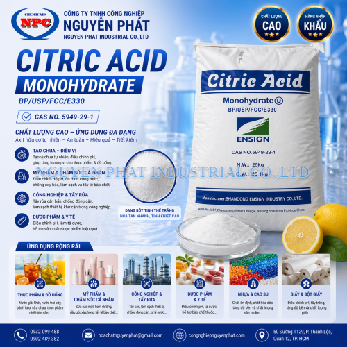 Acid chanh khan