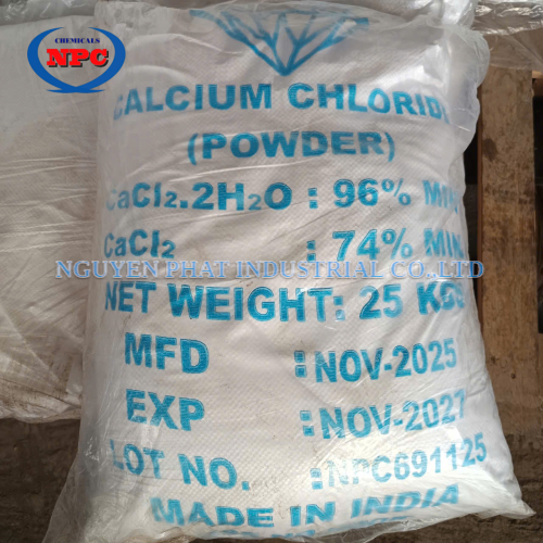 CALCIUM CHLORIDE | CACL2 74% | Phèn nóng đánh đông cao su 