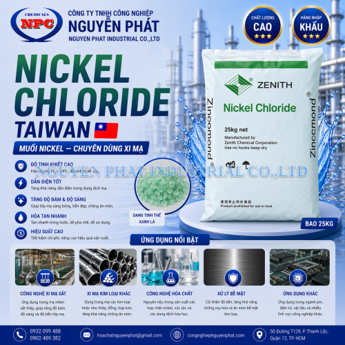 Niken Clorua – NiCl2 – Nikel Chloride