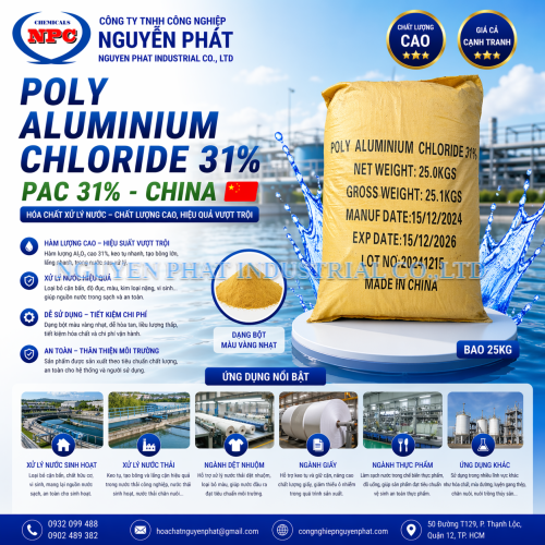 Poly Aluminium Chloride (P.A.C) 30%