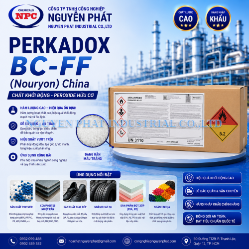 Perkadox BC-FF (Nouryon) | DCP Perkadox BC-FF | Bán Dicumyl peroxide