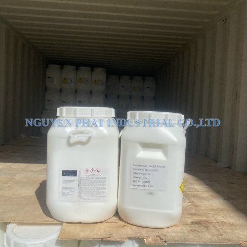  TCCA 90% | Acid Trichloroisocyanuric | dạng bột