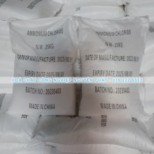 Muối Lạnh 99.5%, NH4Cl 99.5%, ammonium chloride, amoni clorua, muối lạnh công nghiệp, phân bón Nh4cl