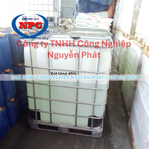 Sodium Hydroxide | Xút lỏng 45%| NaOH| Bán xút lỏng