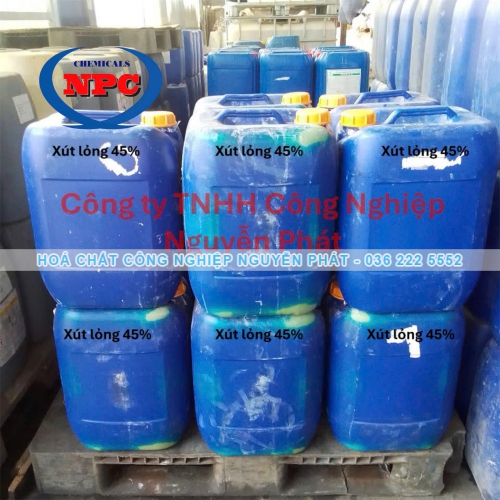 Sodium Hydroxide | Xút lỏng 45%| NaOH| Bán xút lỏng