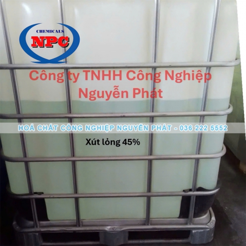 Sodium Hydroxide | Xút lỏng 45%| NaOH| Bán xút lỏng