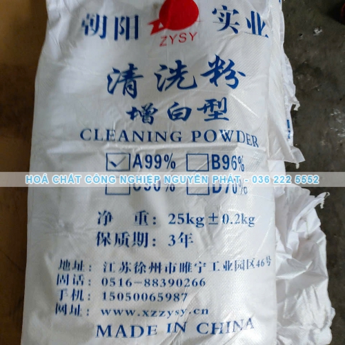 Bột tẩy nhựa PET | Cleaning Powder | Bột tẩy dầu |Bột tẩy trắng nhựa