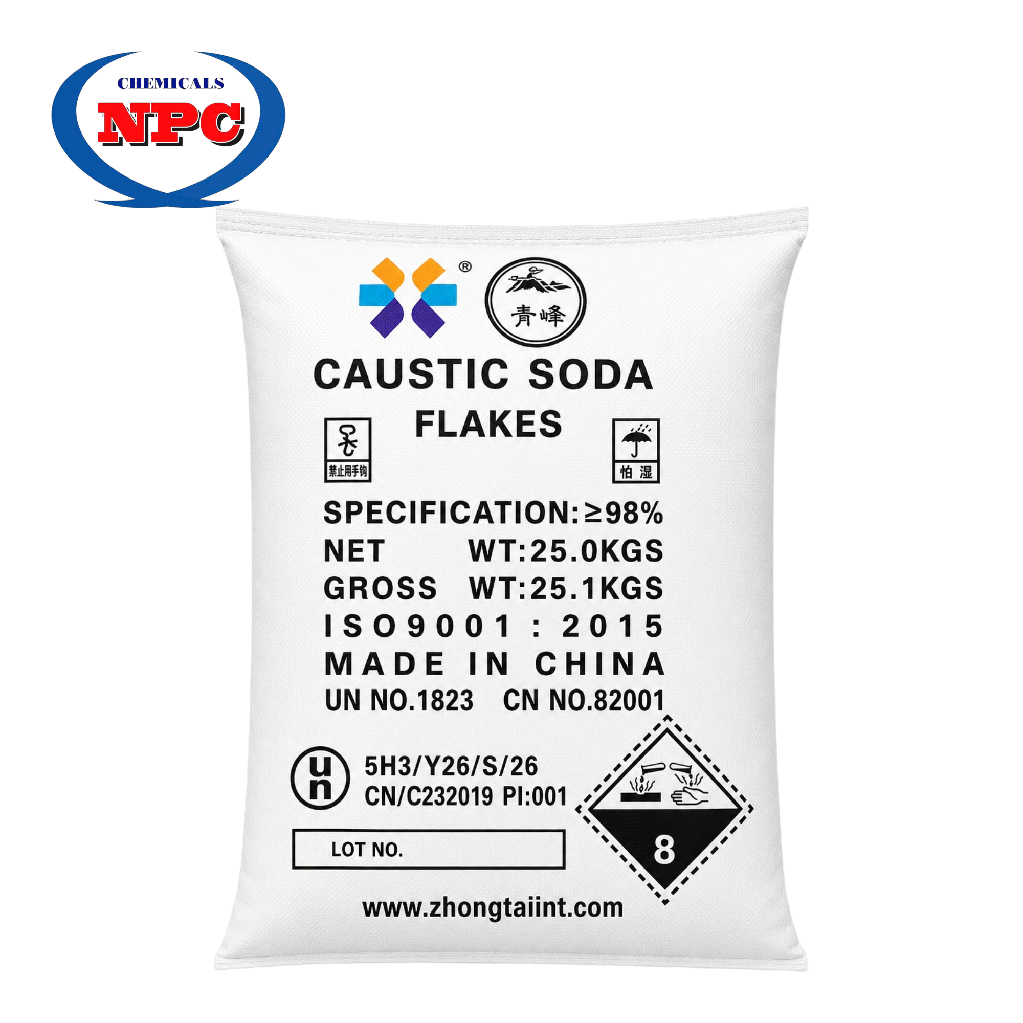 Caustic Soda Flakes – Xút Vảy -NAOH 99%