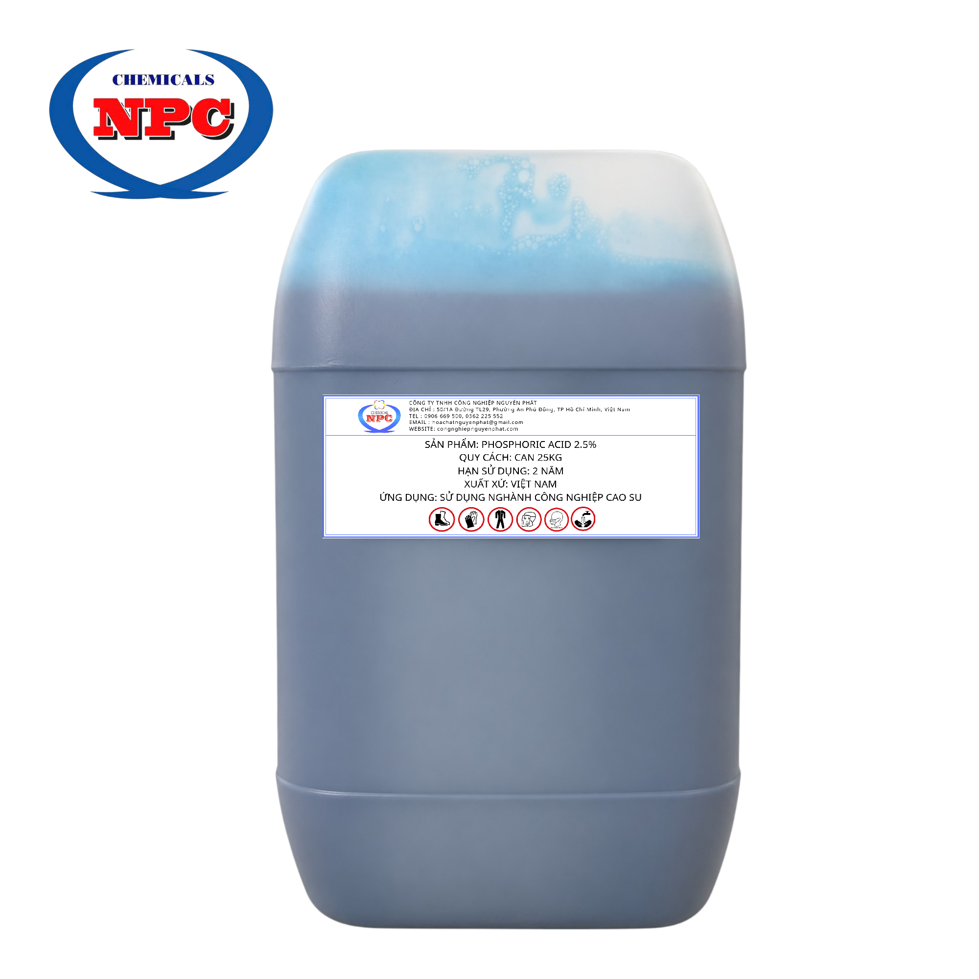 Ethephon 2.5% | Thuốc bôi kích mủ cây cao su | Bán thuốc kích mủ cao su 2.5%