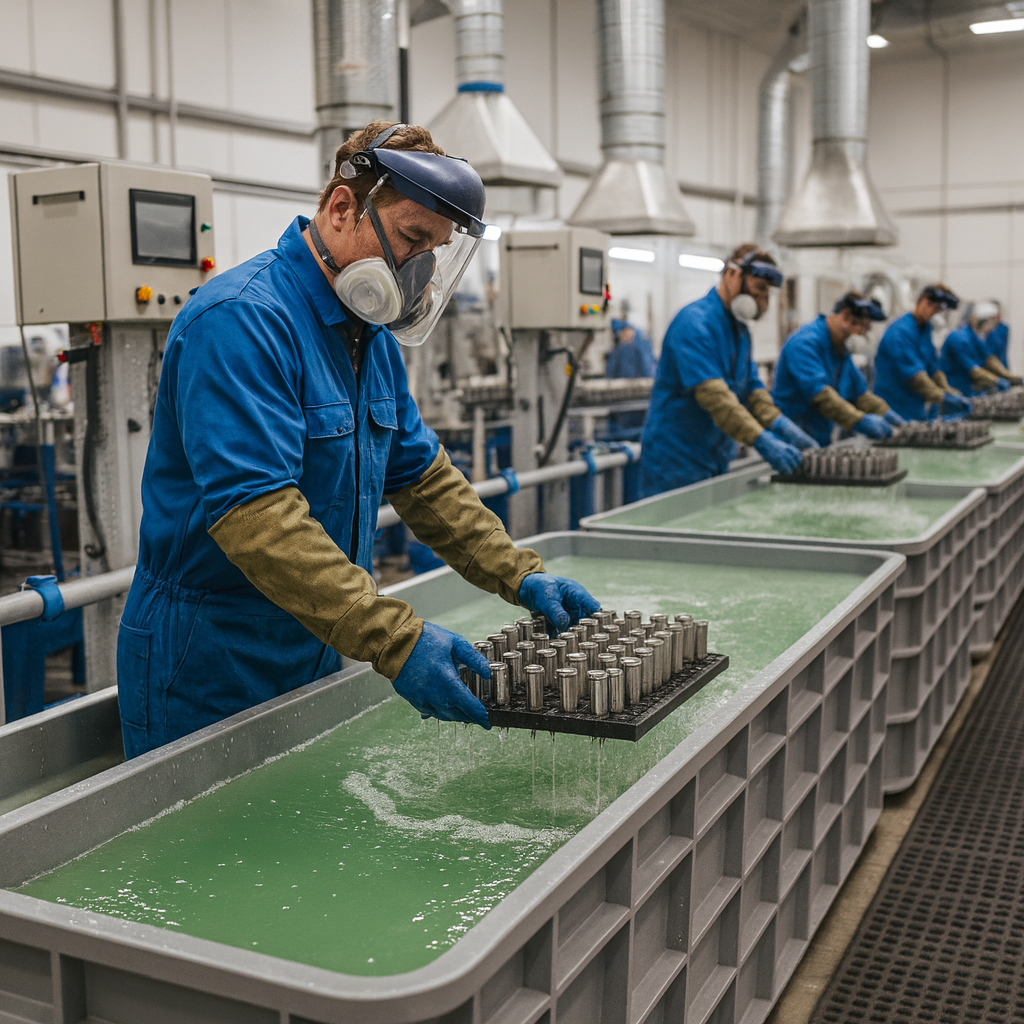 CÔNG NGHỆ XI MẠ KẼM CHUA – NGUYÊN LÝ, ƯU ĐIỂM VÀ ỨNG DỤNG TRONG CÔNG NGHIỆP HIỆN ĐẠI